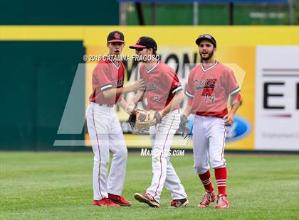 Thumbnail 3 in Center Moriches vs. Seton Catholic Central (NYSPHSAA Class B Final) photogallery.