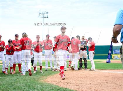 Thumbnail 2 in Center Moriches vs. Seton Catholic Central (NYSPHSAA Class B Final) photogallery.