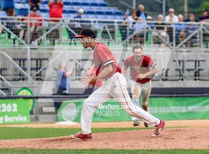 Thumbnail 3 in Center Moriches vs. Seton Catholic Central (NYSPHSAA Class B Final) photogallery.