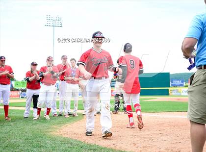 Thumbnail 2 in Center Moriches vs. Seton Catholic Central (NYSPHSAA Class B Final) photogallery.