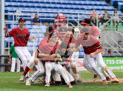 Thumbnail 3 in Center Moriches vs. Seton Catholic Central (NYSPHSAA Class B Final) photogallery.