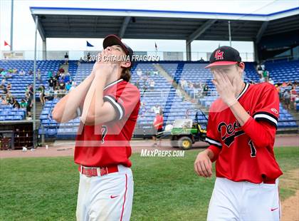 Thumbnail 1 in Center Moriches vs. Seton Catholic Central (NYSPHSAA Class B Final) photogallery.