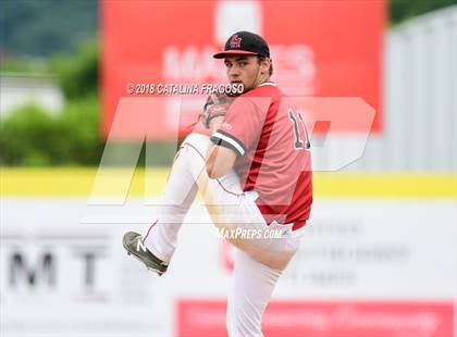 Thumbnail 2 in Center Moriches vs. Seton Catholic Central (NYSPHSAA Class B Final) photogallery.