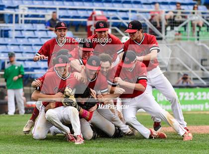 Thumbnail 1 in Center Moriches vs. Seton Catholic Central (NYSPHSAA Class B Final) photogallery.