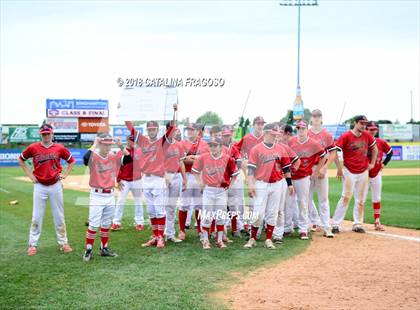 Thumbnail 3 in Center Moriches vs. Seton Catholic Central (NYSPHSAA Class B Final) photogallery.