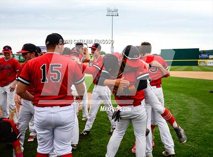 Thumbnail 2 in Center Moriches vs. Seton Catholic Central (NYSPHSAA Class B Final) photogallery.