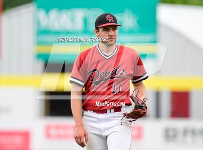 Thumbnail 2 in Center Moriches vs. Seton Catholic Central (NYSPHSAA Class B Final) photogallery.
