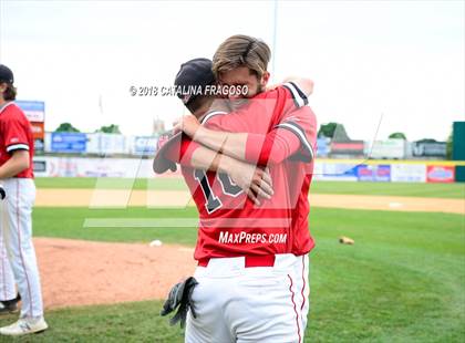 Thumbnail 3 in Center Moriches vs. Seton Catholic Central (NYSPHSAA Class B Final) photogallery.
