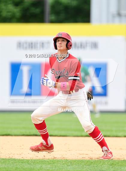 Thumbnail 3 in Center Moriches vs. Seton Catholic Central (NYSPHSAA Class B Final) photogallery.