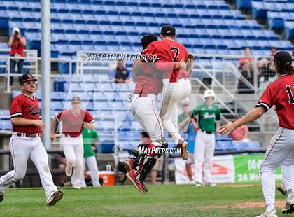 Thumbnail 1 in Center Moriches vs. Seton Catholic Central (NYSPHSAA Class B Final) photogallery.