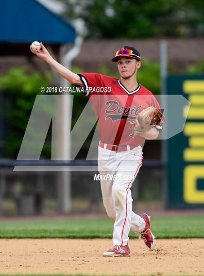 Thumbnail 2 in Center Moriches vs. Seton Catholic Central (NYSPHSAA Class B Final) photogallery.