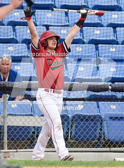 Thumbnail 2 in Center Moriches vs. Seton Catholic Central (NYSPHSAA Class B Final) photogallery.