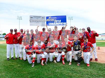 Thumbnail 2 in Center Moriches vs. Seton Catholic Central (NYSPHSAA Class B Final) photogallery.