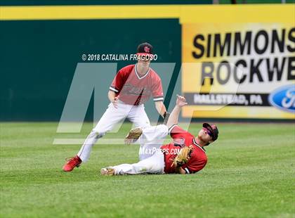 Thumbnail 1 in Center Moriches vs. Seton Catholic Central (NYSPHSAA Class B Final) photogallery.