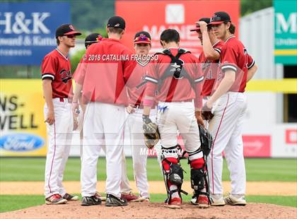 Thumbnail 3 in Center Moriches vs. Seton Catholic Central (NYSPHSAA Class B Final) photogallery.