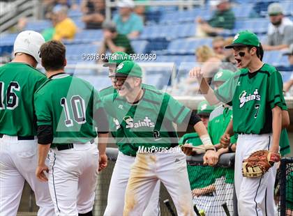 Thumbnail 3 in Center Moriches vs. Seton Catholic Central (NYSPHSAA Class B Final) photogallery.