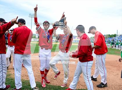 Thumbnail 1 in Center Moriches vs. Seton Catholic Central (NYSPHSAA Class B Final) photogallery.