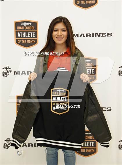 Thumbnail 3 in Marines H.S. Female Athlete of the Month - Diana Olvera photogallery.