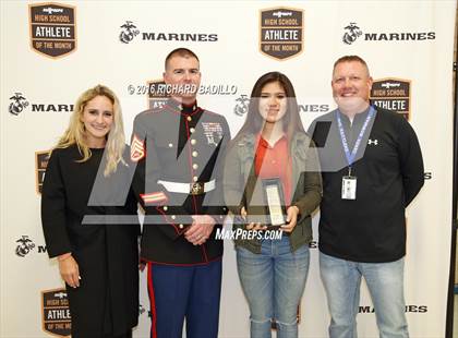 Thumbnail 3 in Marines H.S. Female Athlete of the Month - Diana Olvera photogallery.