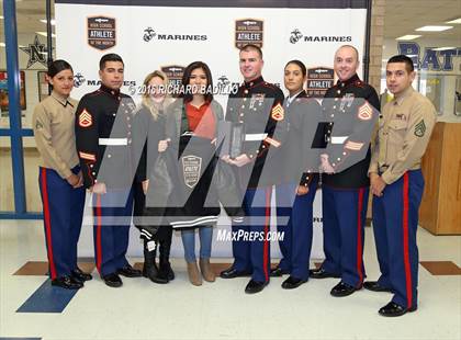 Thumbnail 2 in Marines H.S. Female Athlete of the Month - Diana Olvera photogallery.