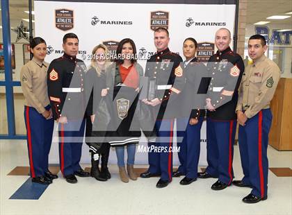 Thumbnail 1 in Marines H.S. Female Athlete of the Month - Diana Olvera photogallery.
