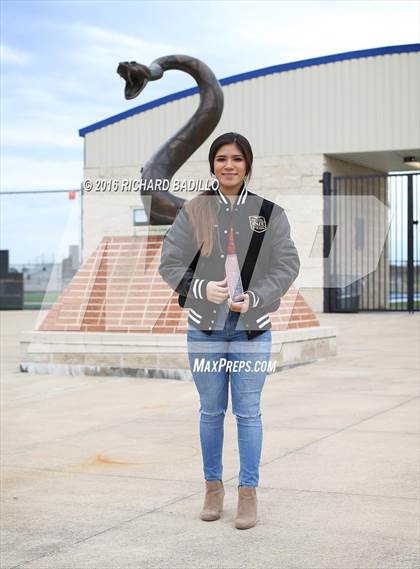 Thumbnail 2 in Marines H.S. Female Athlete of the Month - Diana Olvera photogallery.