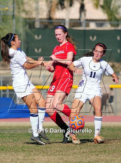 Thumbnail 2 in Chaparral vs. Desert Vista (AIA D1 Playoff) photogallery.
