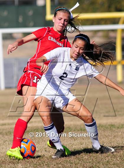 Thumbnail 2 in Chaparral vs. Desert Vista (AIA D1 Playoff) photogallery.