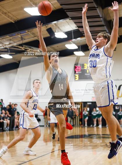 Thumbnail 3 in Dayton vs Highlands (36th District Tournament) photogallery.