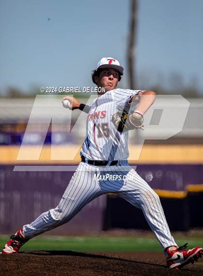 Thumbnail 2 in Victoria East vs. Hanna (McAllen Tournament) photogallery.