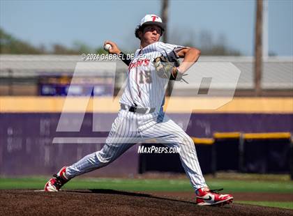 Thumbnail 3 in Victoria East vs. Hanna (McAllen Tournament) photogallery.