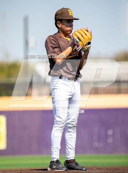 Thumbnail 3 in Victoria East vs. Hanna (McAllen Tournament) photogallery.