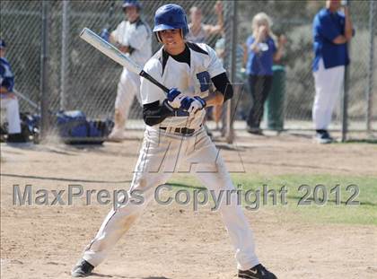 Thumbnail 3 in Rosamond @ Desert Christian (CIF SS Playoffs) photogallery.