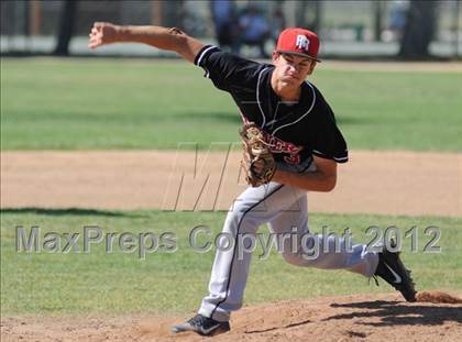 Thumbnail 1 in Rosamond @ Desert Christian (CIF SS Playoffs) photogallery.