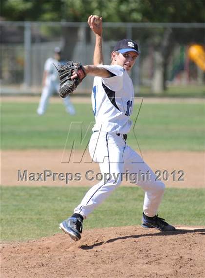 Thumbnail 3 in Rosamond @ Desert Christian (CIF SS Playoffs) photogallery.