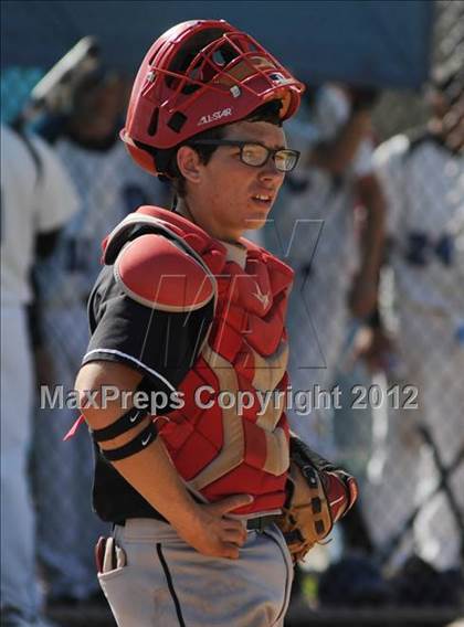 Thumbnail 2 in Rosamond @ Desert Christian (CIF SS Playoffs) photogallery.