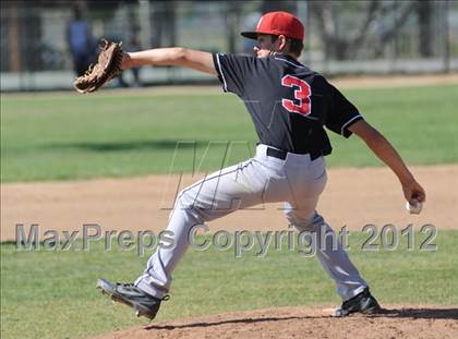 Thumbnail 1 in Rosamond @ Desert Christian (CIF SS Playoffs) photogallery.