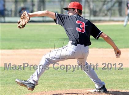 Thumbnail 2 in Rosamond @ Desert Christian (CIF SS Playoffs) photogallery.