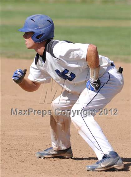 Thumbnail 1 in Rosamond @ Desert Christian (CIF SS Playoffs) photogallery.