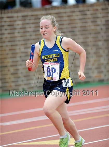Thumbnail 3 in 117th Penn Relays (Girls Small School 4x800m Event 104) photogallery.