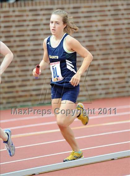 Thumbnail 3 in 117th Penn Relays (Girls Small School 4x800m Event 104) photogallery.