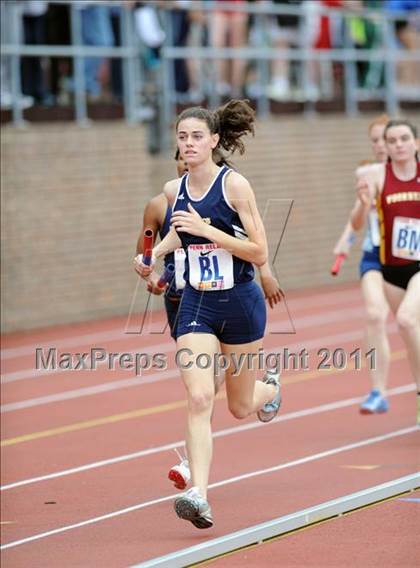 Thumbnail 2 in 117th Penn Relays (Girls Small School 4x800m Event 104) photogallery.
