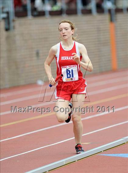 Thumbnail 1 in 117th Penn Relays (Girls Small School 4x800m Event 104) photogallery.