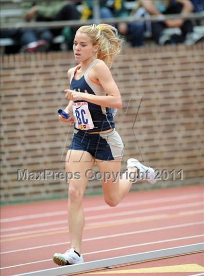 Thumbnail 2 in 117th Penn Relays (Girls Small School 4x800m Event 104) photogallery.