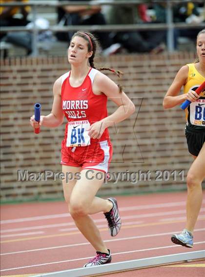 Thumbnail 2 in 117th Penn Relays (Girls Small School 4x800m Event 104) photogallery.