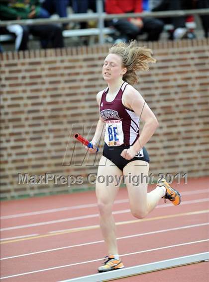 Thumbnail 3 in 117th Penn Relays (Girls Small School 4x800m Event 104) photogallery.