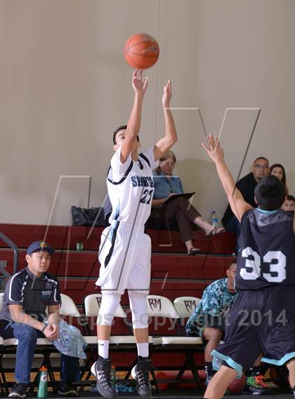 Thumbnail 2 in Villa Park vs. Santiago (MaxPreps Holiday Classic) photogallery.