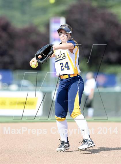 Thumbnail 3 in Alhambra v Carondelet (CIF NCS D2 Championship) photogallery.