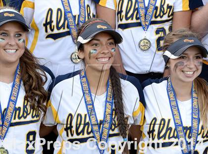 Thumbnail 2 in Alhambra v Carondelet (CIF NCS D2 Championship) photogallery.