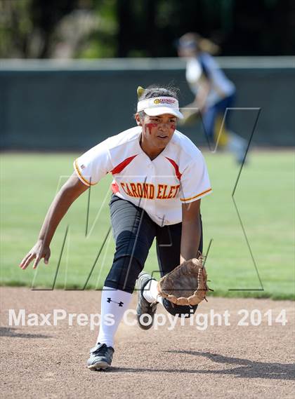 Thumbnail 1 in Alhambra v Carondelet (CIF NCS D2 Championship) photogallery.